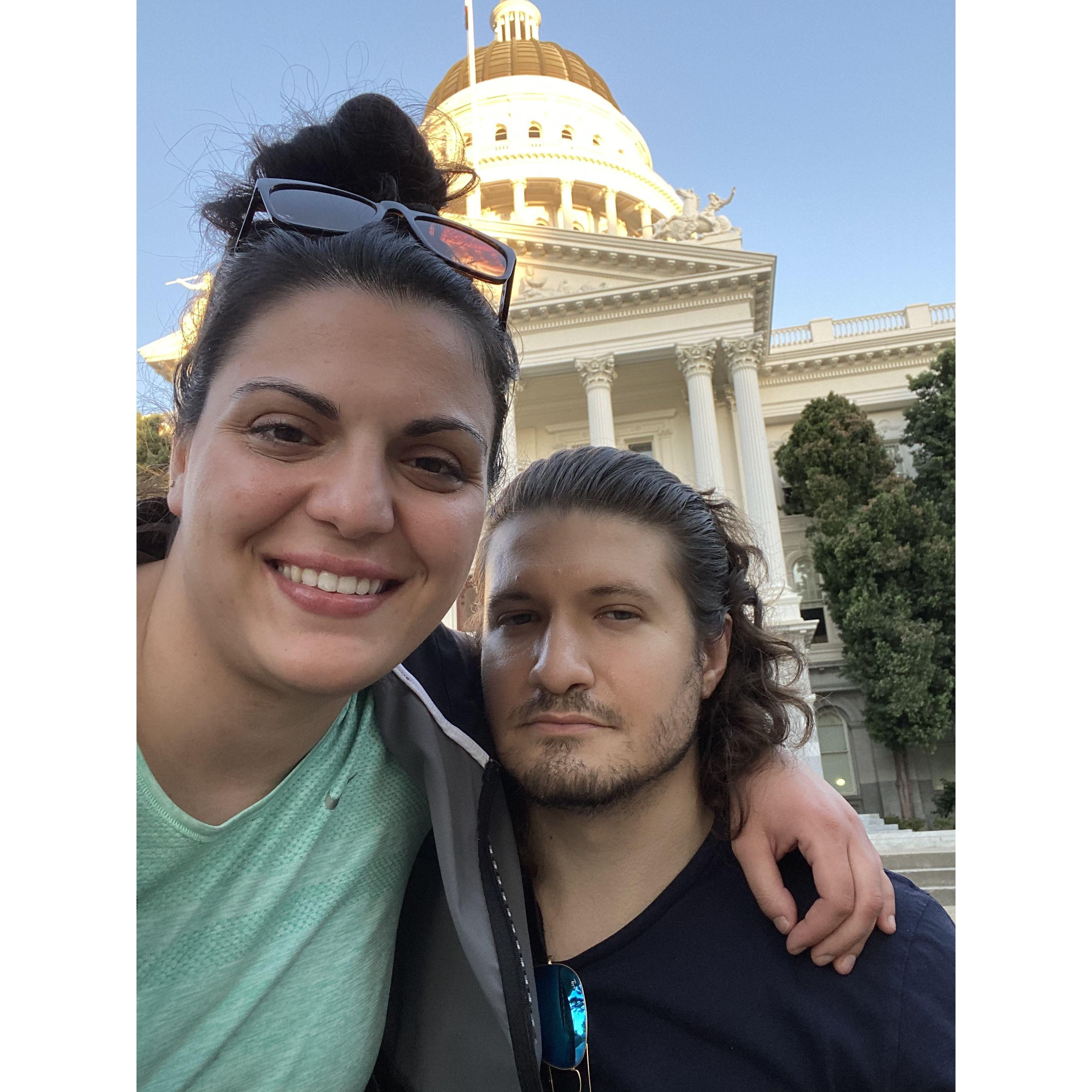 A visit to California's state capitol – 2021