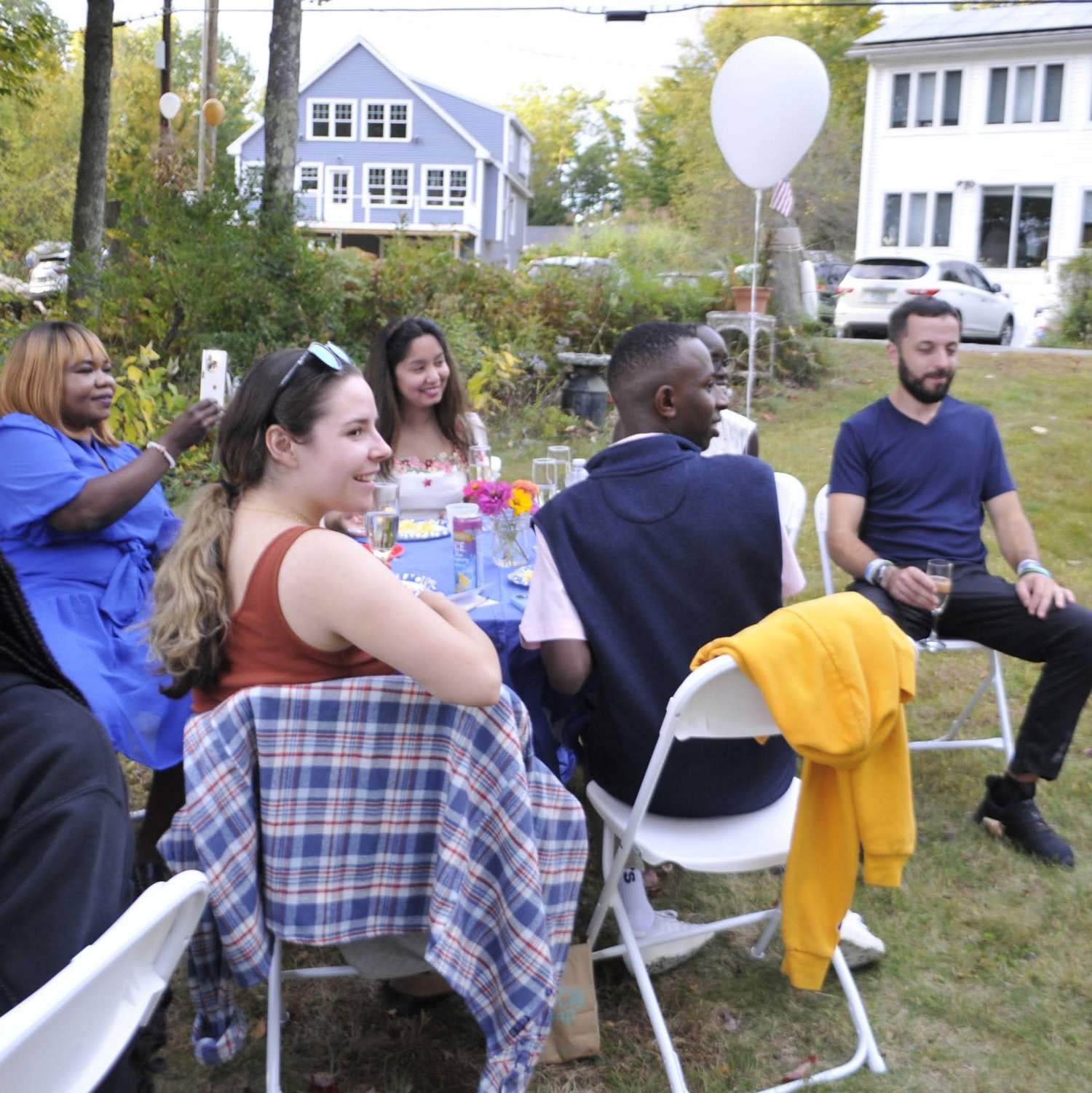 Our reaction to the speech(es) delivered at our engagement party.
