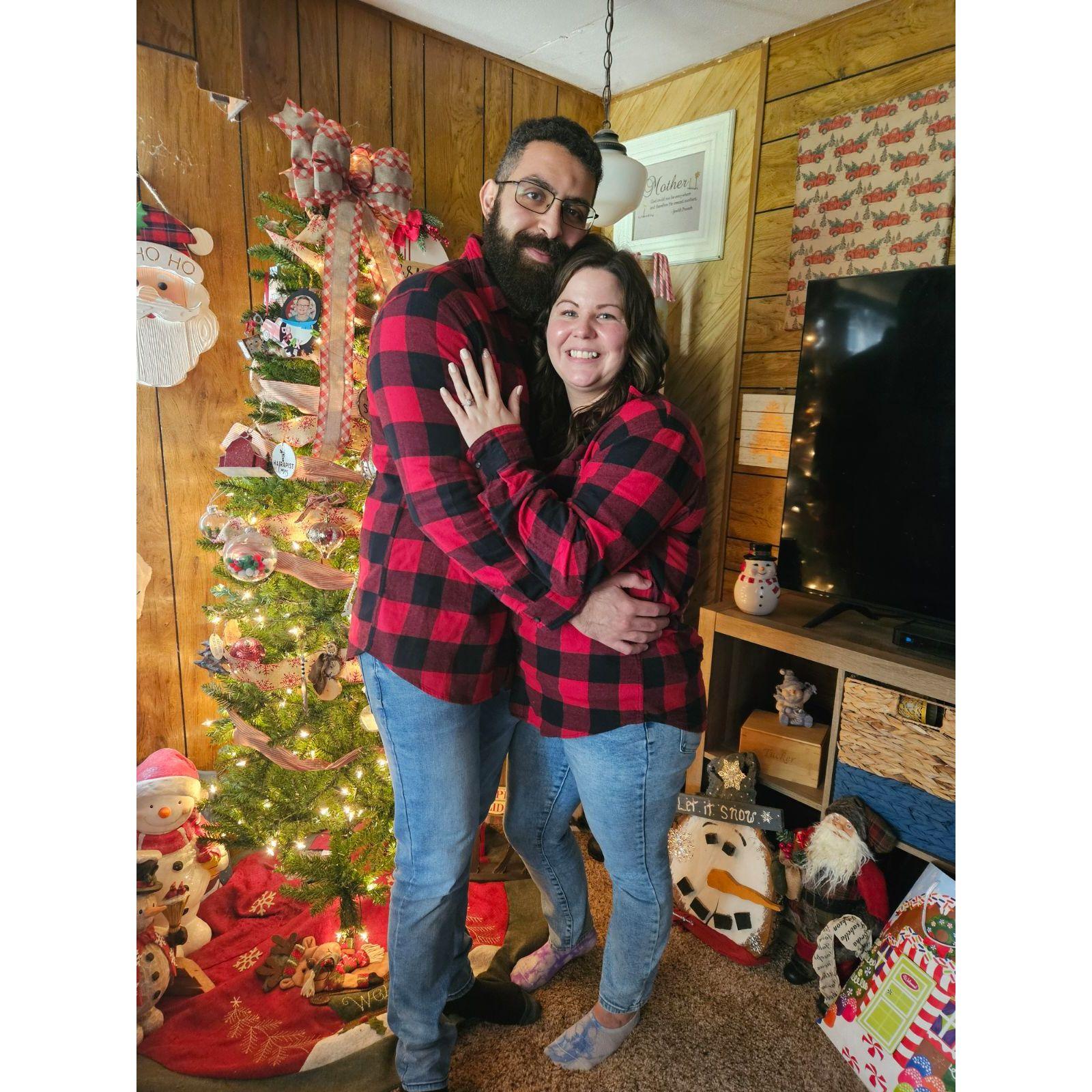 Right after we got engaged!