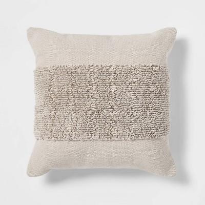 Tufted Modern Pattern Square Throw Pillow - Project 62™