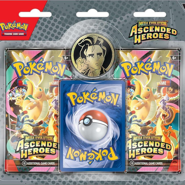 Pokemon TCG: Mega Evolution: Ascended Heroes: 2-Pack Blister (Random Promo)