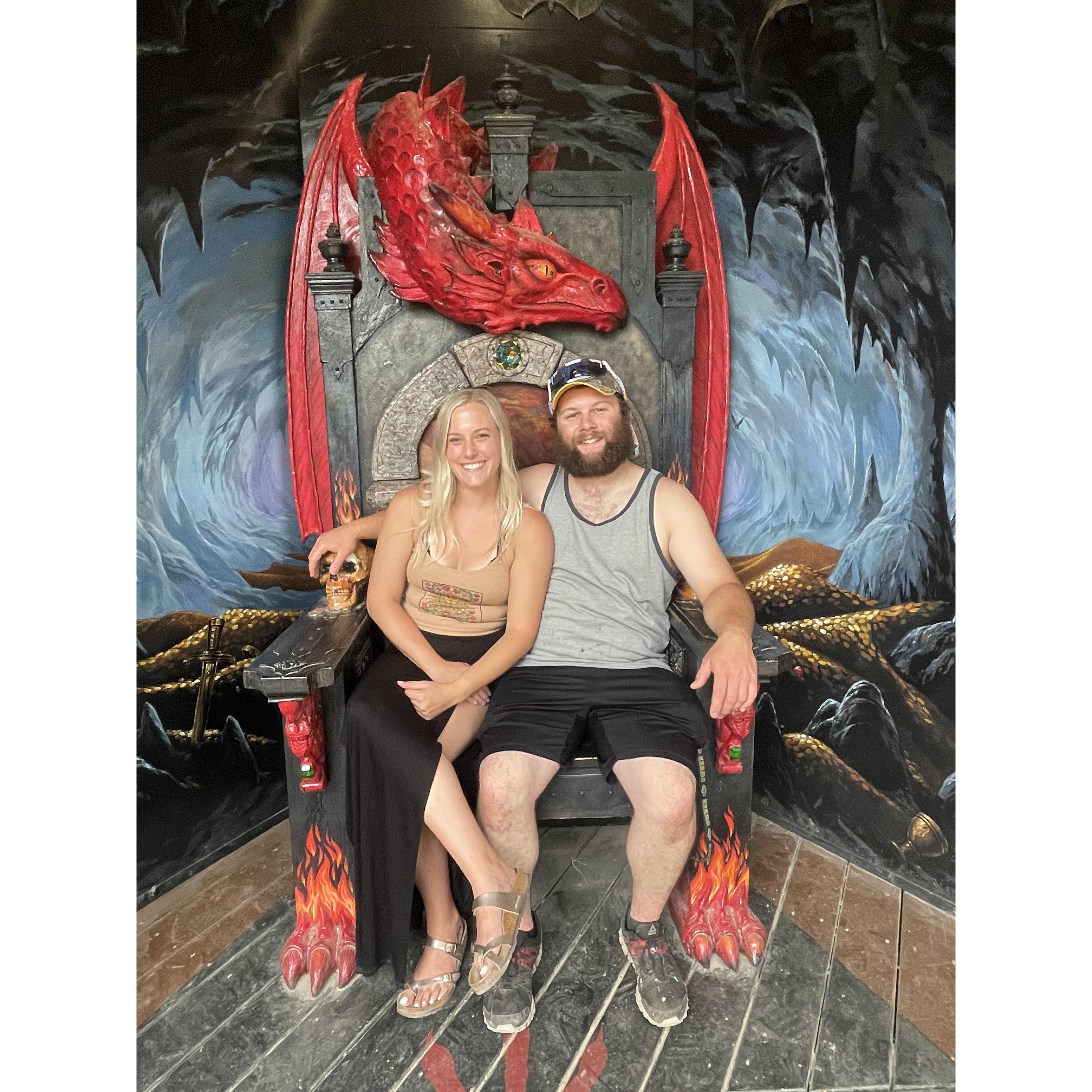 One of our favorite activities is a trip to the Renaissance Faire in Bristol, WI. We go every year!