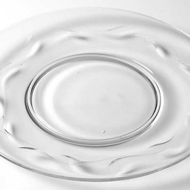 Luncheon Plate, Mimi (Clear) by Tiffin-Franciscan