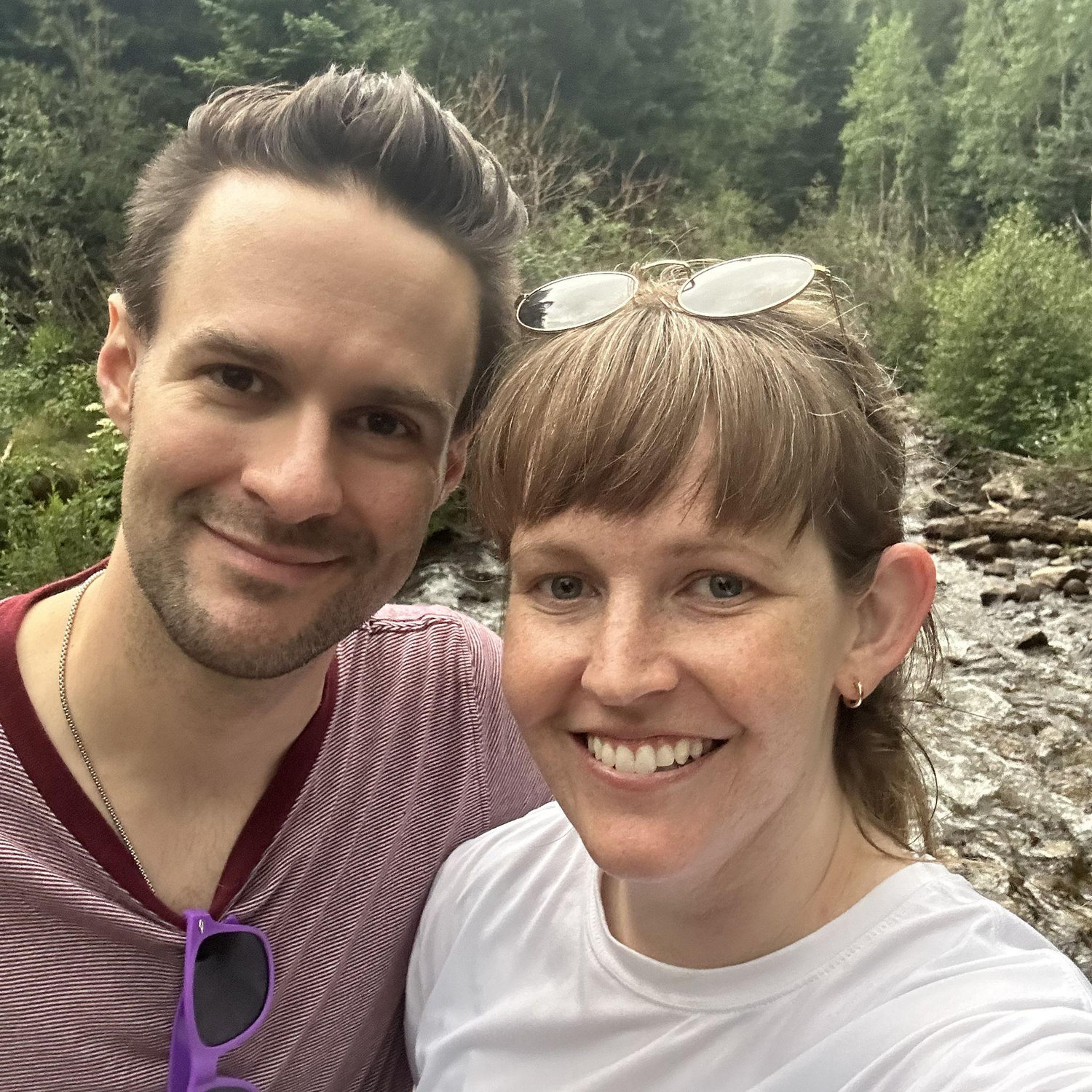 Our first ever photo together.