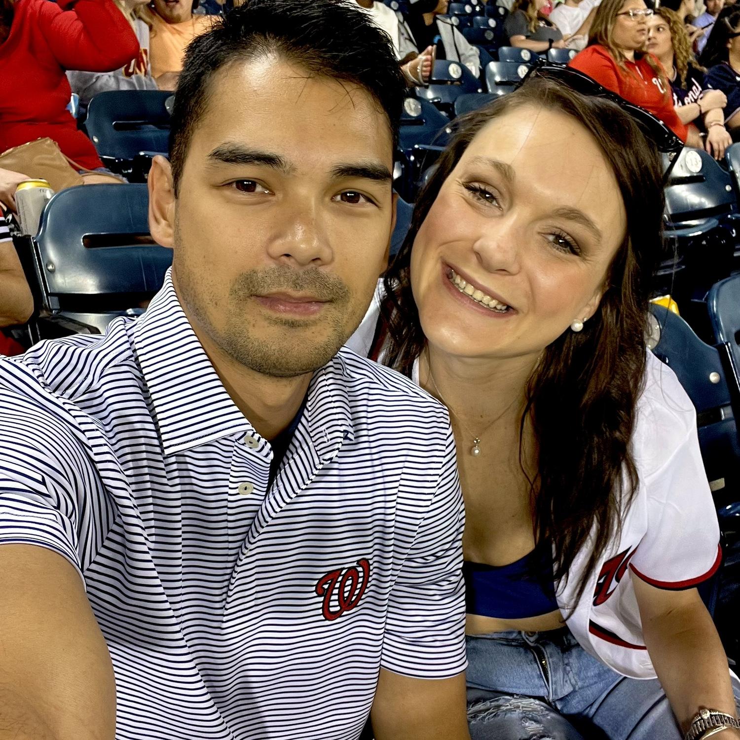 Our 1st baseball game