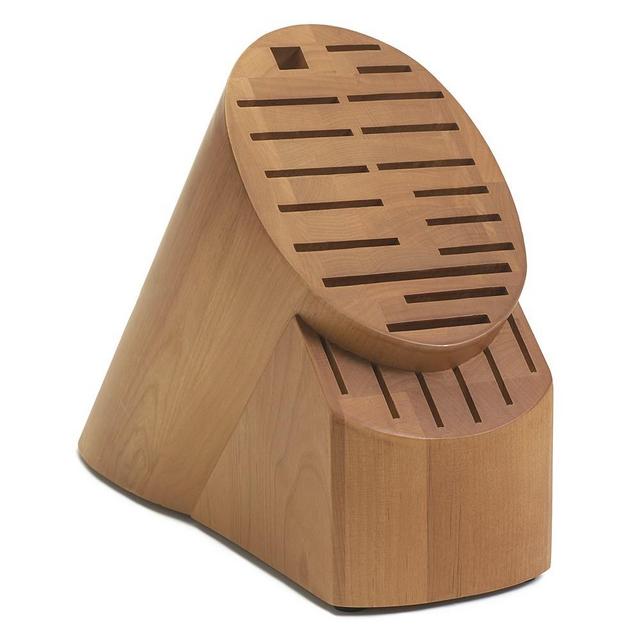 Shun Cherry Wood 23-Slot Knife Block