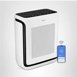 LEVOIT Air Purifiers for Home Large Room Up to 1875 Ft² with Washable Pre-Filter, AHAM VERIFIDE, Air Quality Monitor, HEPA Sleep Mode for Allergies, Pet Hair in Bedroom, Vital 200S-P, White