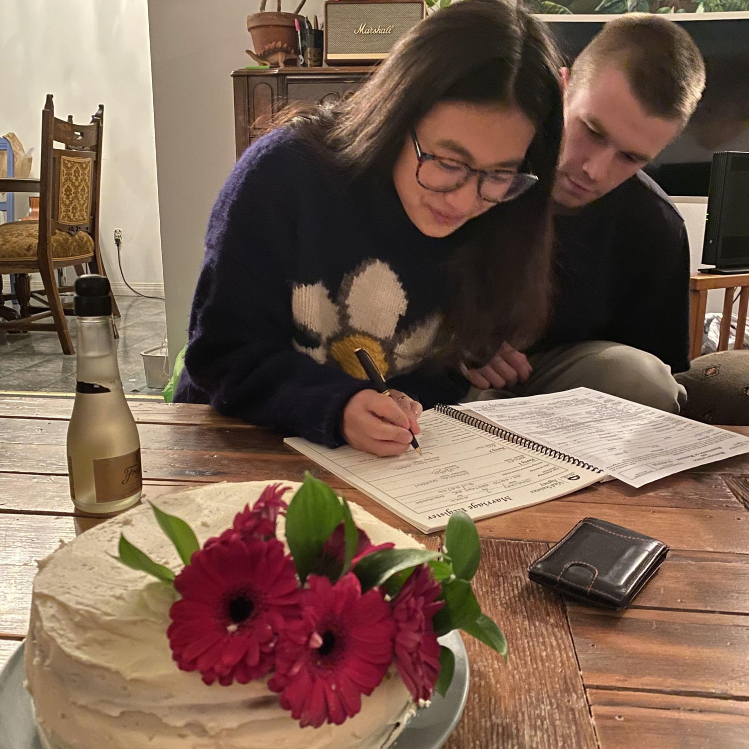 Signing our papers. January 2026