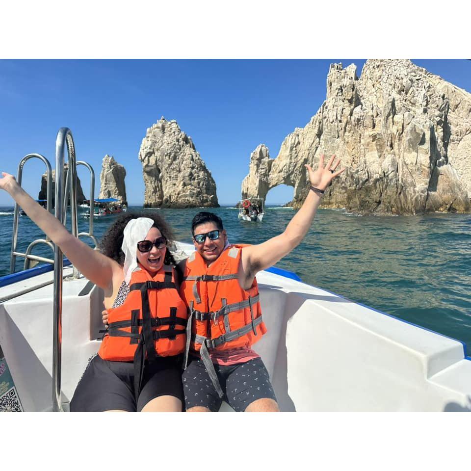 On a boat tour in Mexico