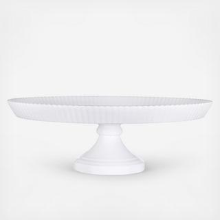 Pure White Footed Cake Stand