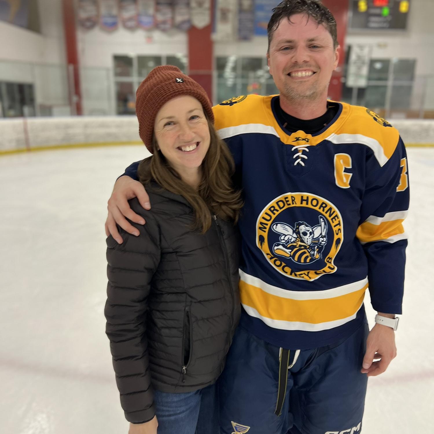 One of Rob’s hockey teams