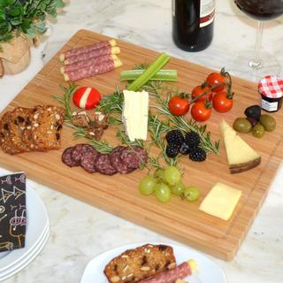 Large Bamboo Cutting & Charcuterie Board