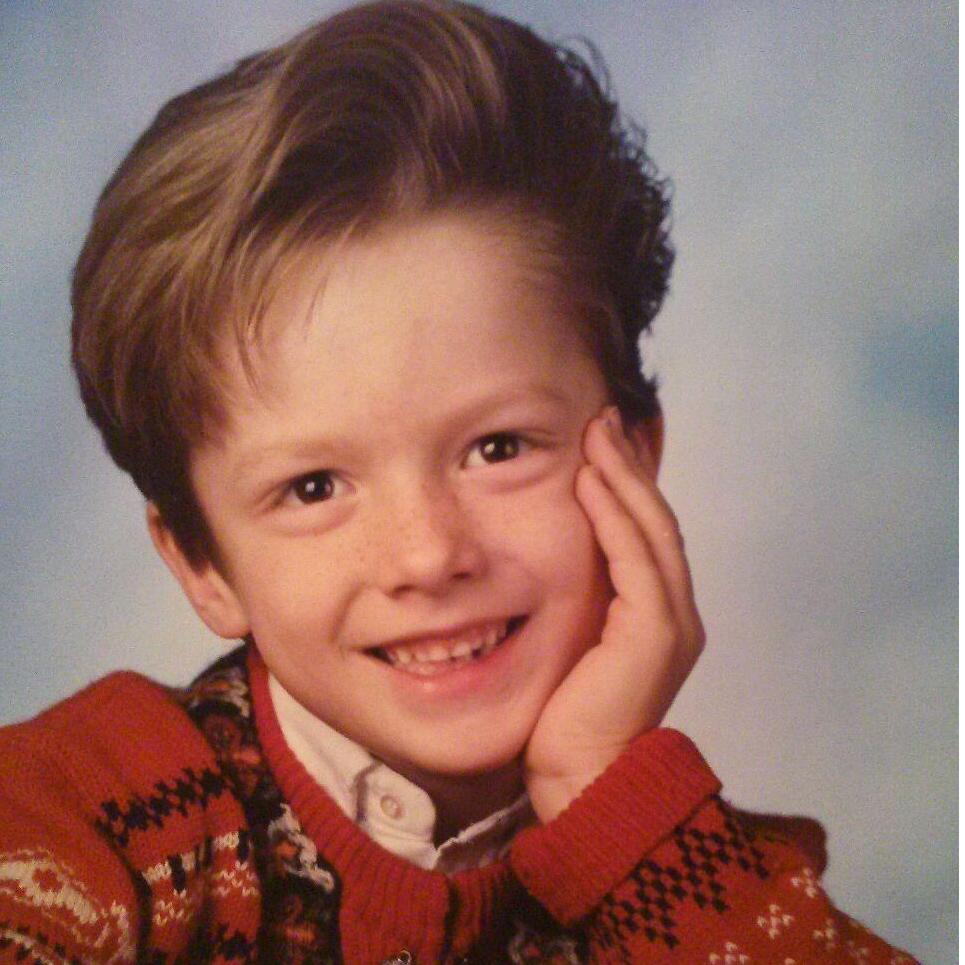 Little Jordan - Best side swoop in kindergarten