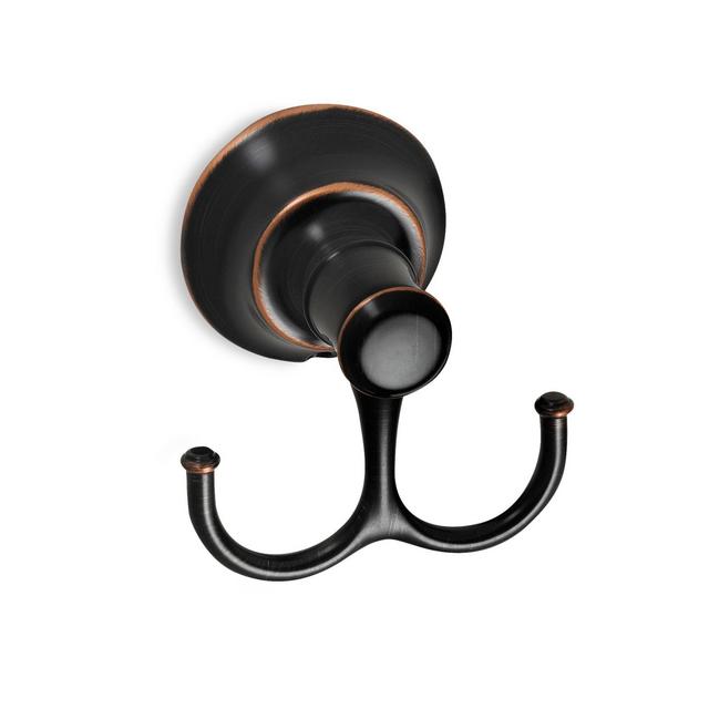 Moen® Ashville™ Double Robe Hook in Mediterranean Bronze