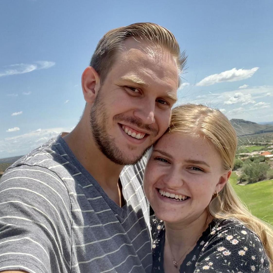 Our first picture we ever took together!