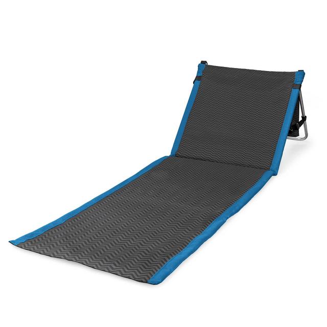 Beachcomber Portable Beach Mat in Grey Blue