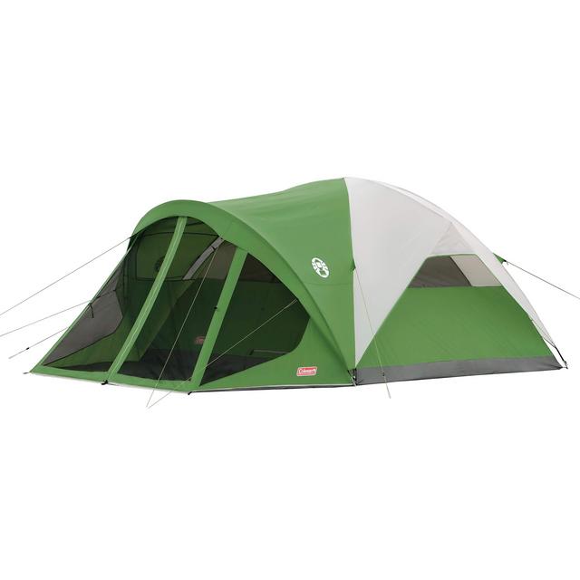 Coleman Dome Tent with Screen Room | Evanston Camping Tent with Screened-In Porch