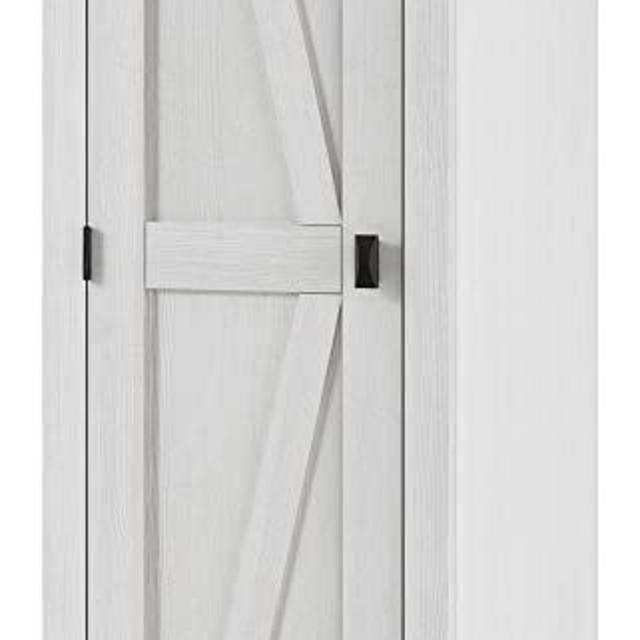 SystemBuild Farmington 18" Wide Storage Cabinet, Ivory Pine