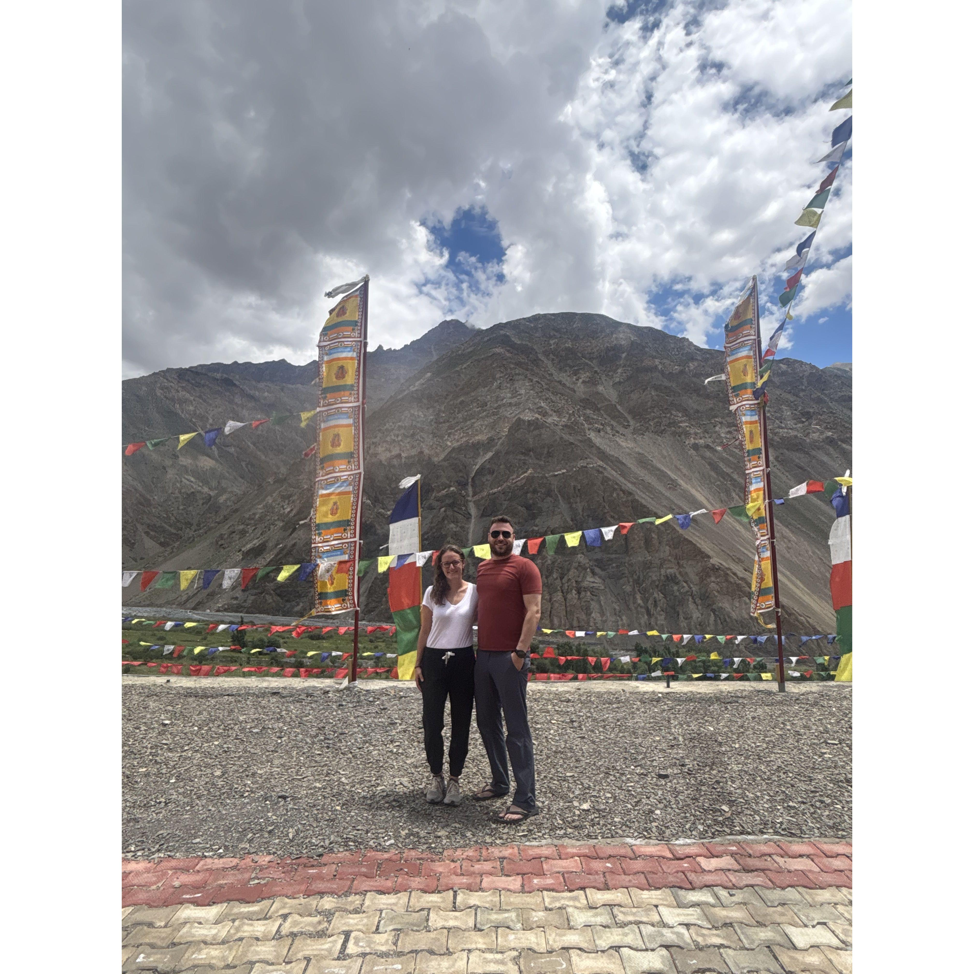 Another India picture at a monastery!