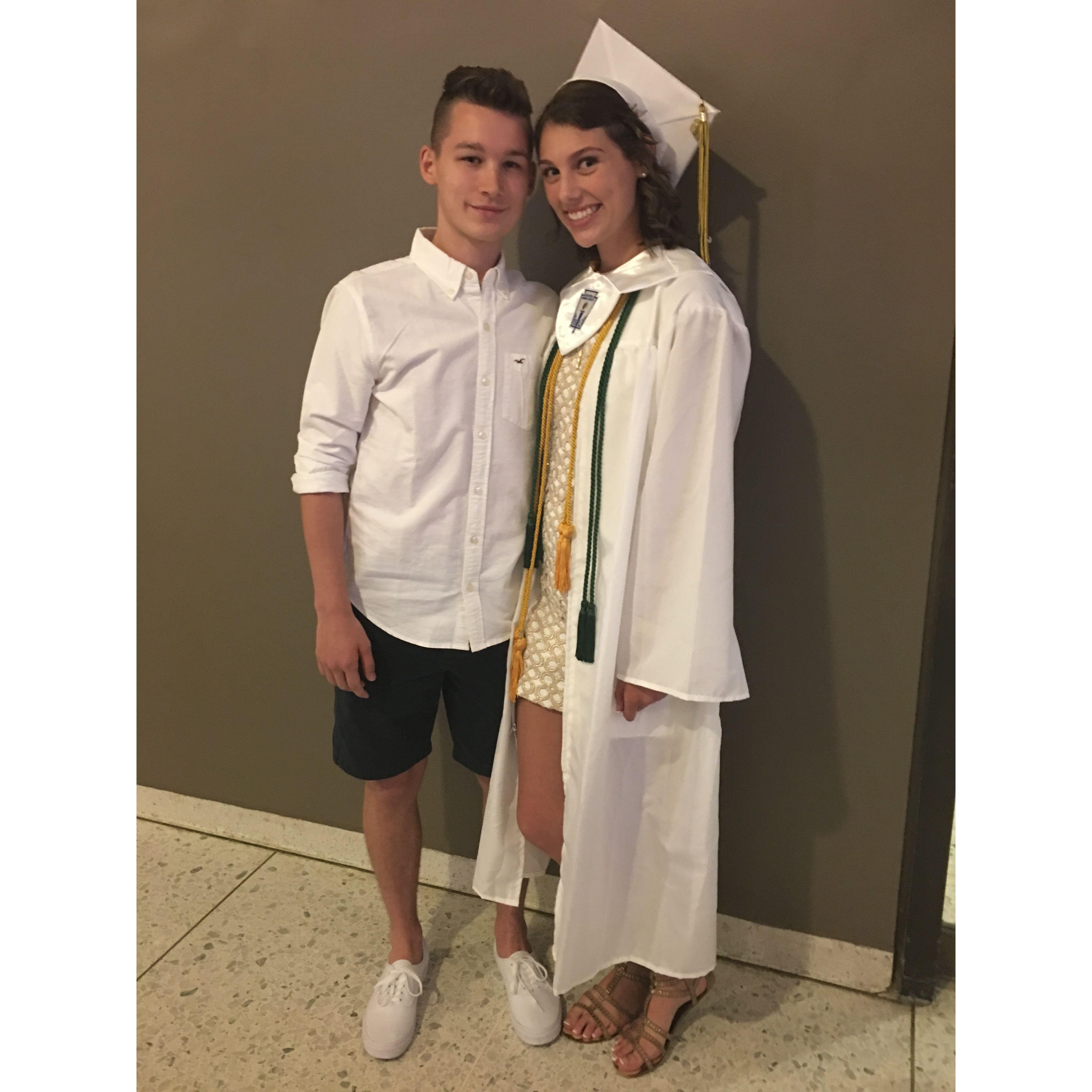 Regina's graduation from Ravena High School.