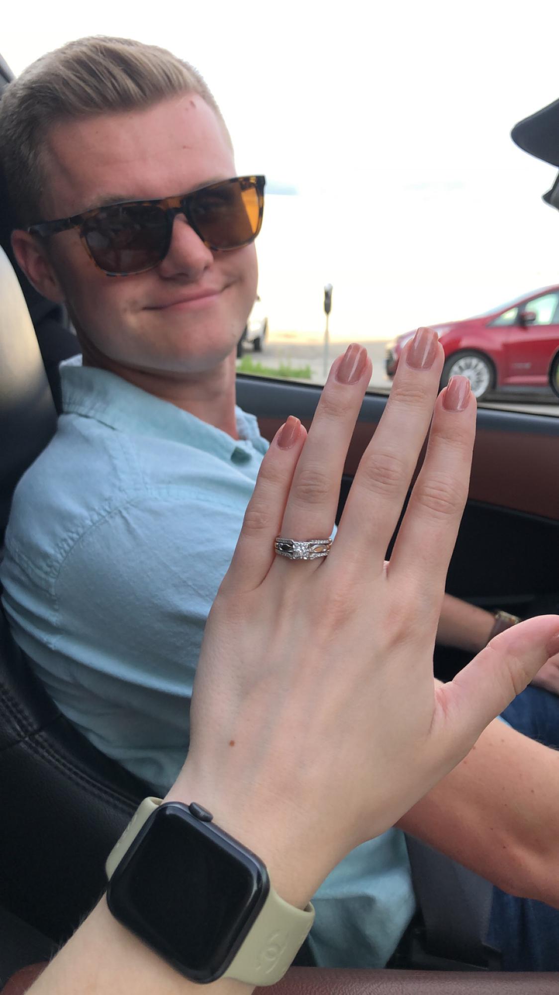 Thank you Grandma for the beautiful ring <3 (DSM Water Works - 2021)