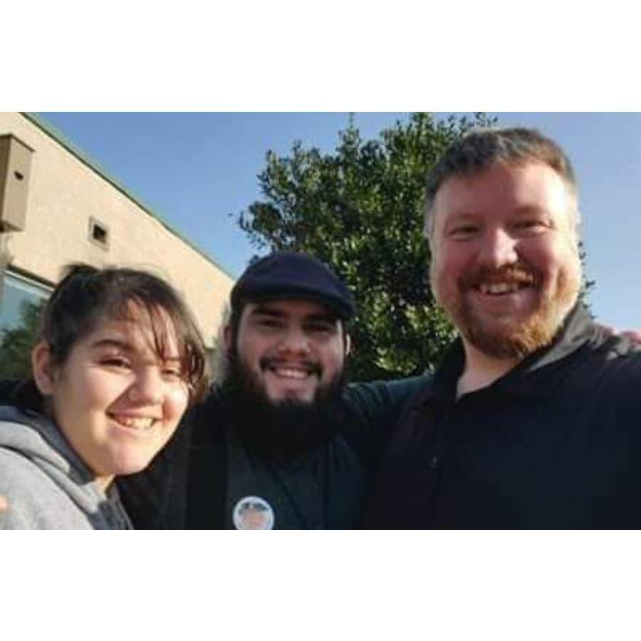 Frank took Zach to go vote!