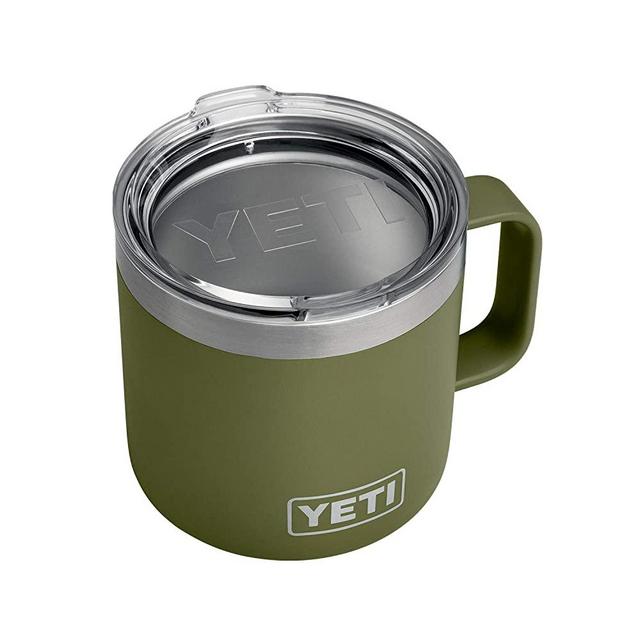 YETI Rambler 14 oz Mug, Stainless Steel, Vacuum Insulated with Standard Lid