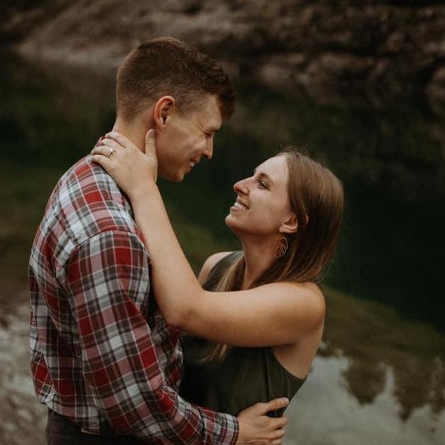 Engagement in West Glacier National Park!