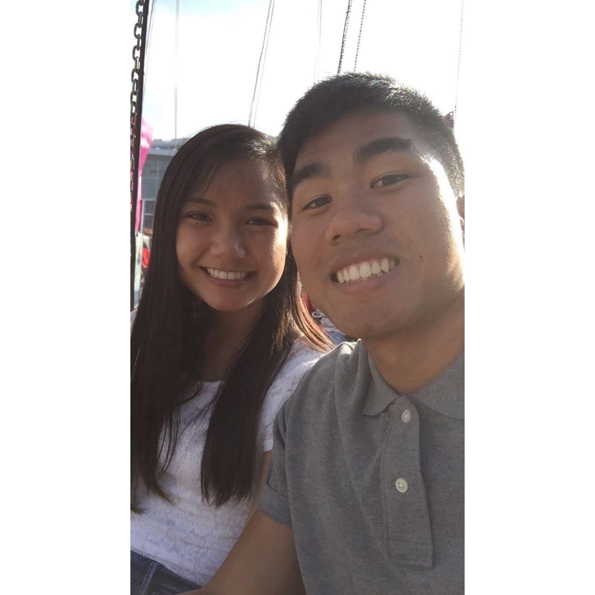 Our first picture together