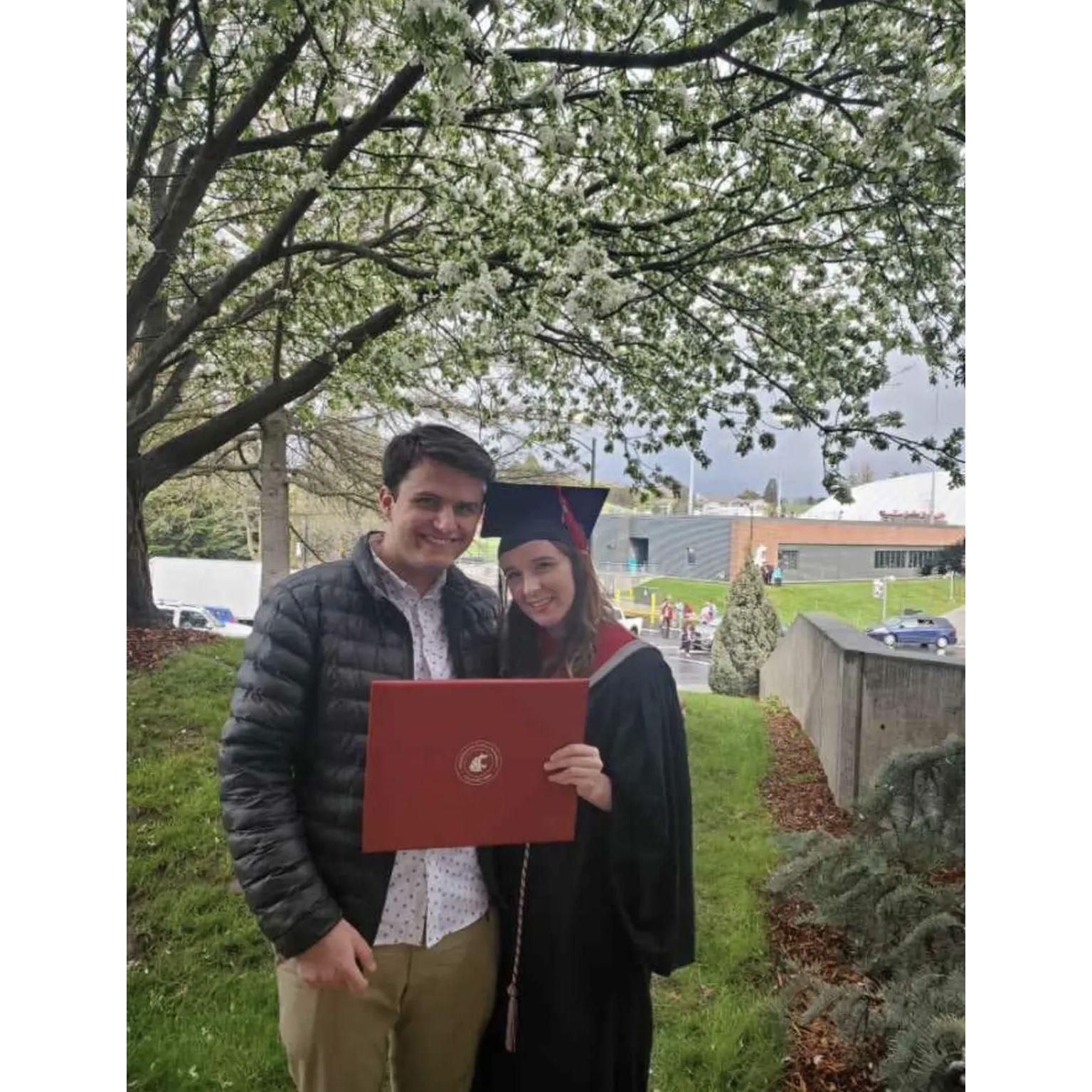 May 2022- Mackenzie's graduation from undergrad!