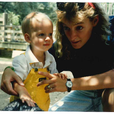 Jake with Aunt Kristy <3