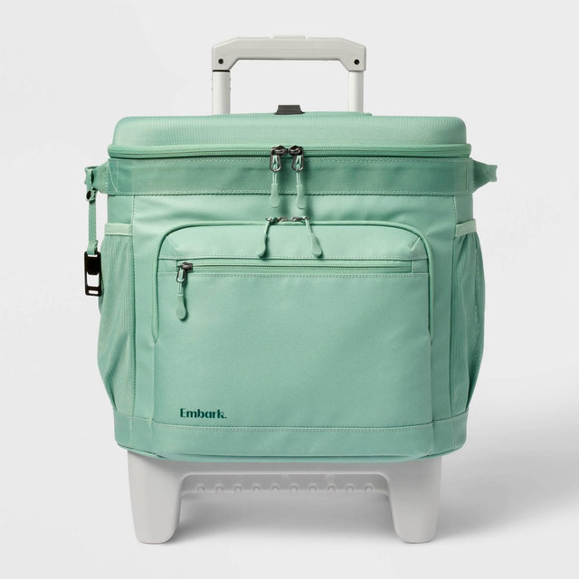 36 Can Rolling Cooler Green - Embark™