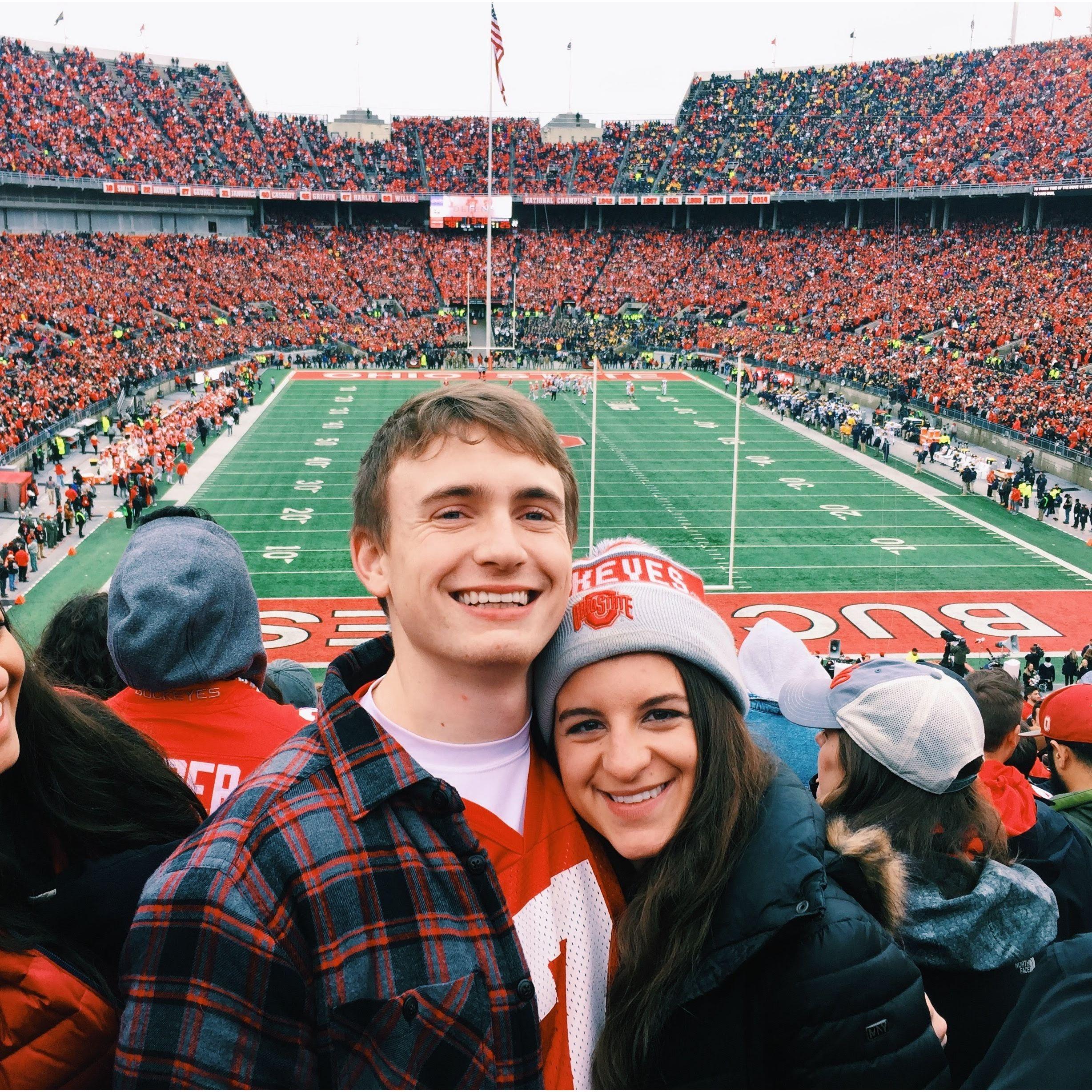 Our last Michigan game together as students