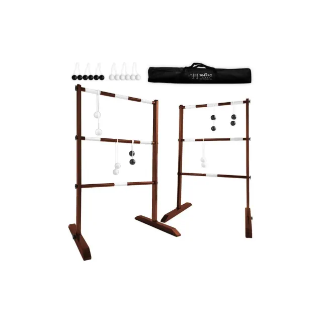 Wooden Ladder Ball Game Set