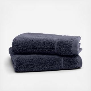 Super-Plush Turkish Cotton Washcloth, Set of 2