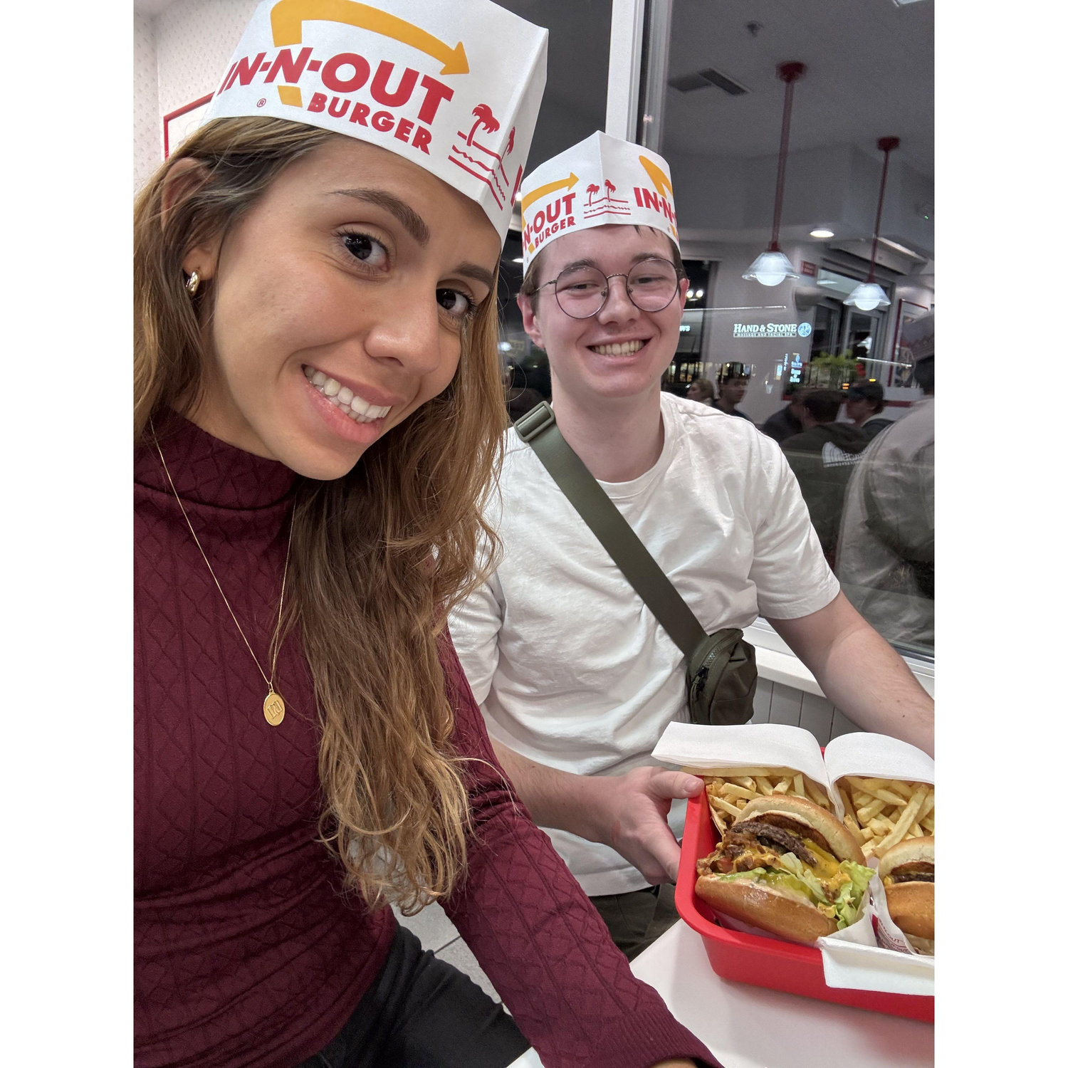 Our first date