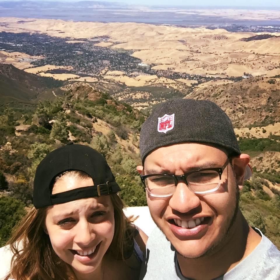 The top of Mt. Diablo