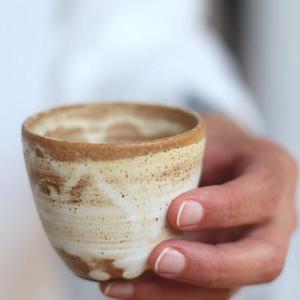 Rustic Ceramic Espresso Cup, Ceramic Mug, White Espresso Mug, Stoneware espresso, Handmade Coffee Mug, Coffee Lovers Gift, Italy Espresso