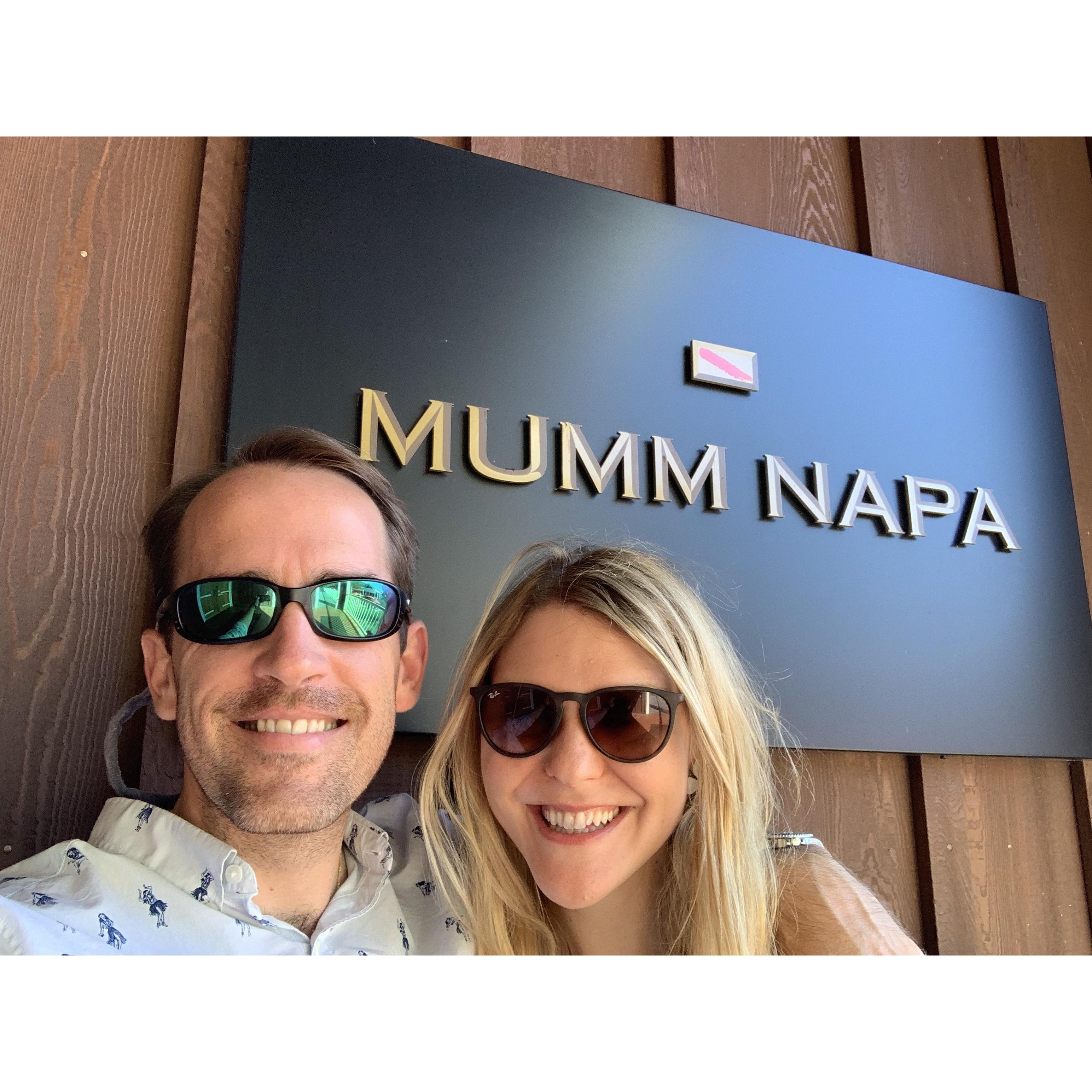 After Ryan had a successful business trip to Napa Valley (yes, tough life), Gretchen came out for the weekend and we visited many wineries!