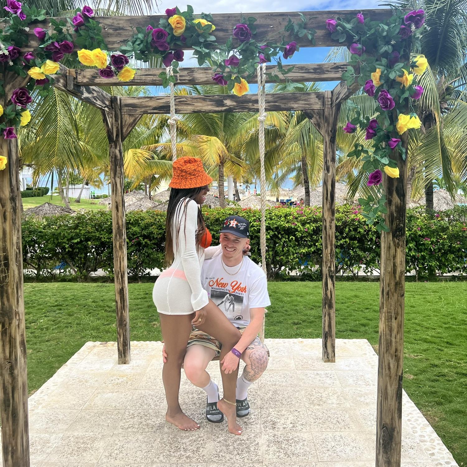 First vacation out the country together!
-Jamaica