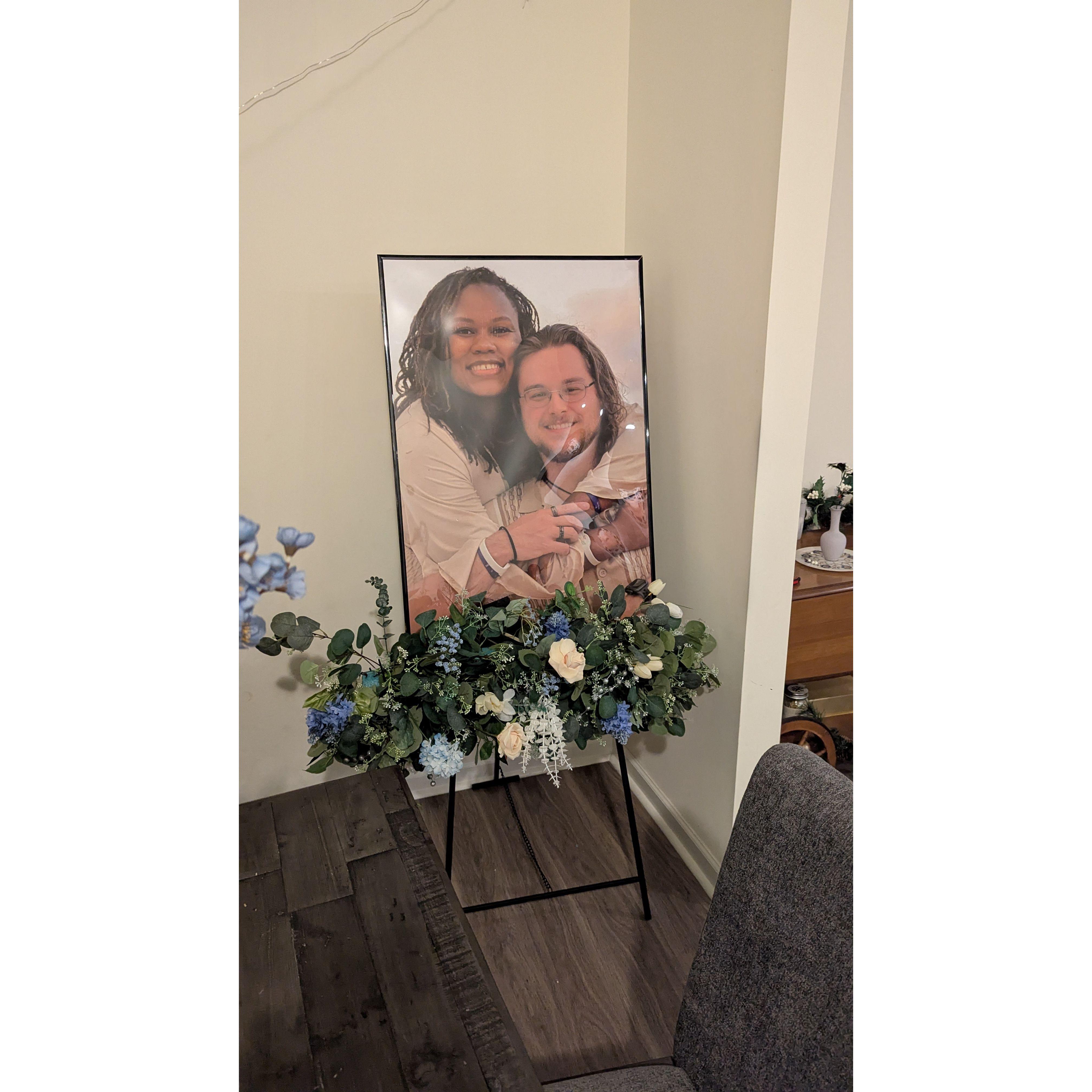 A surprise engagement party awaited us after our trip to Mexico!