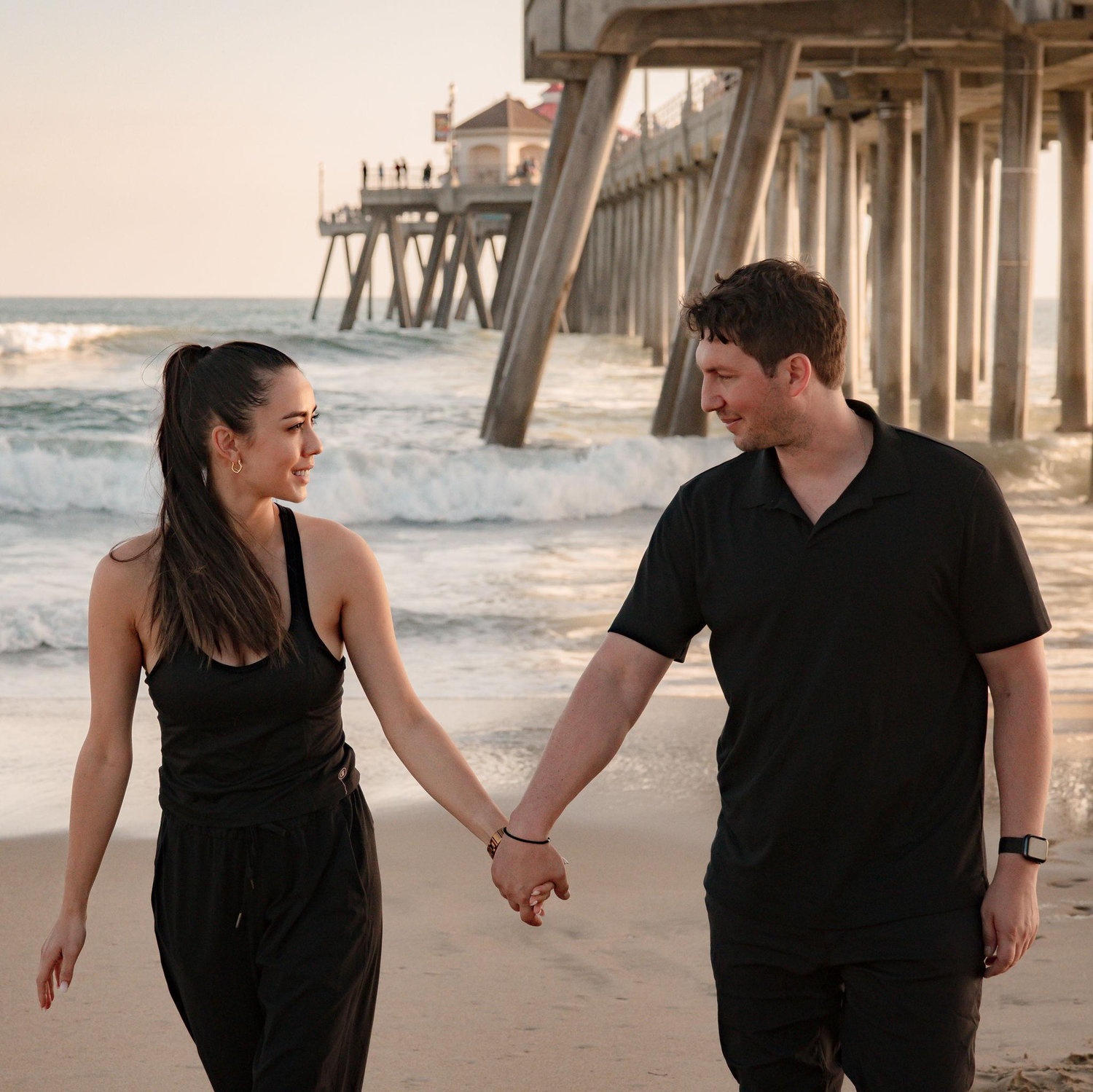 Proposal at the same place we first met, Huntington Beach Pier.