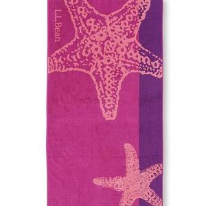 Seaside Beach Towel, Starfish