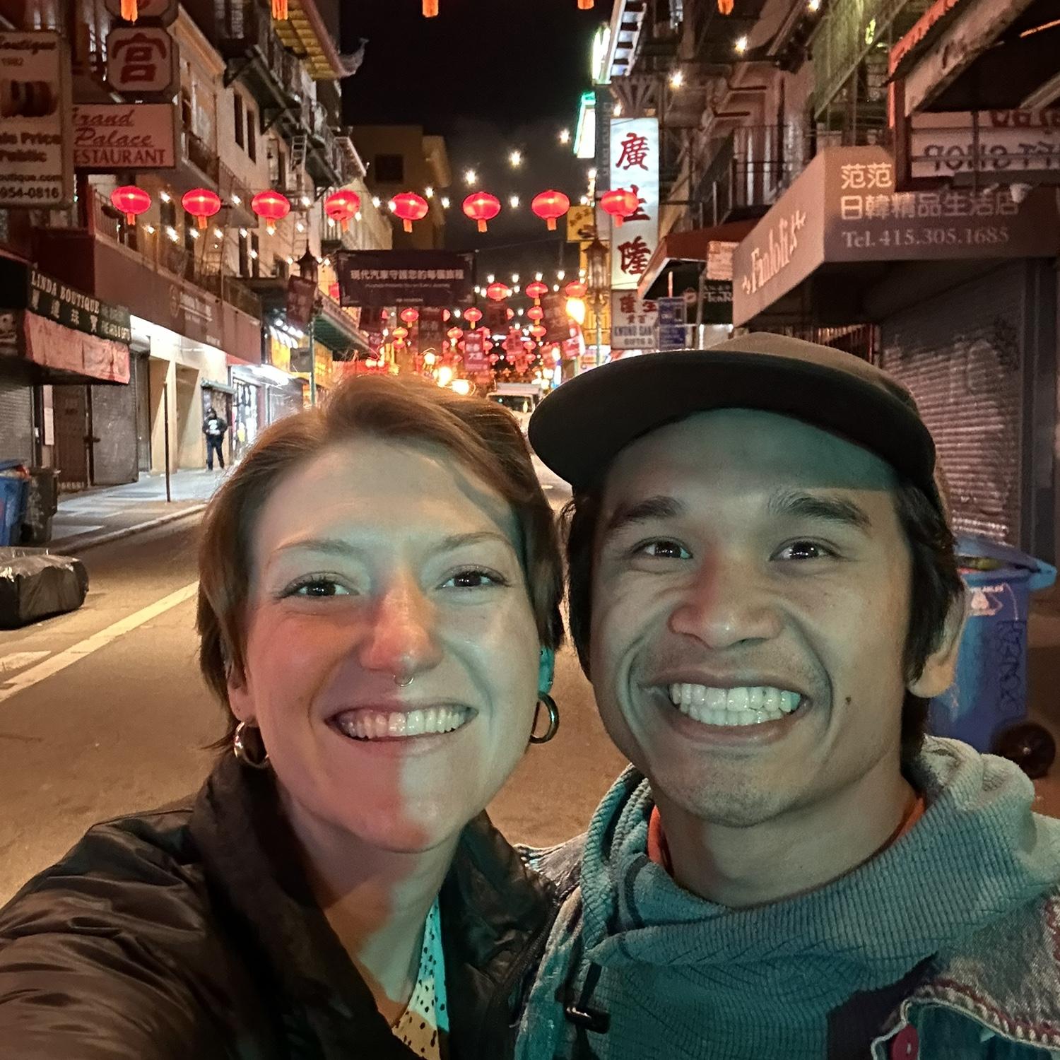 Visiting grandma in San Francisco