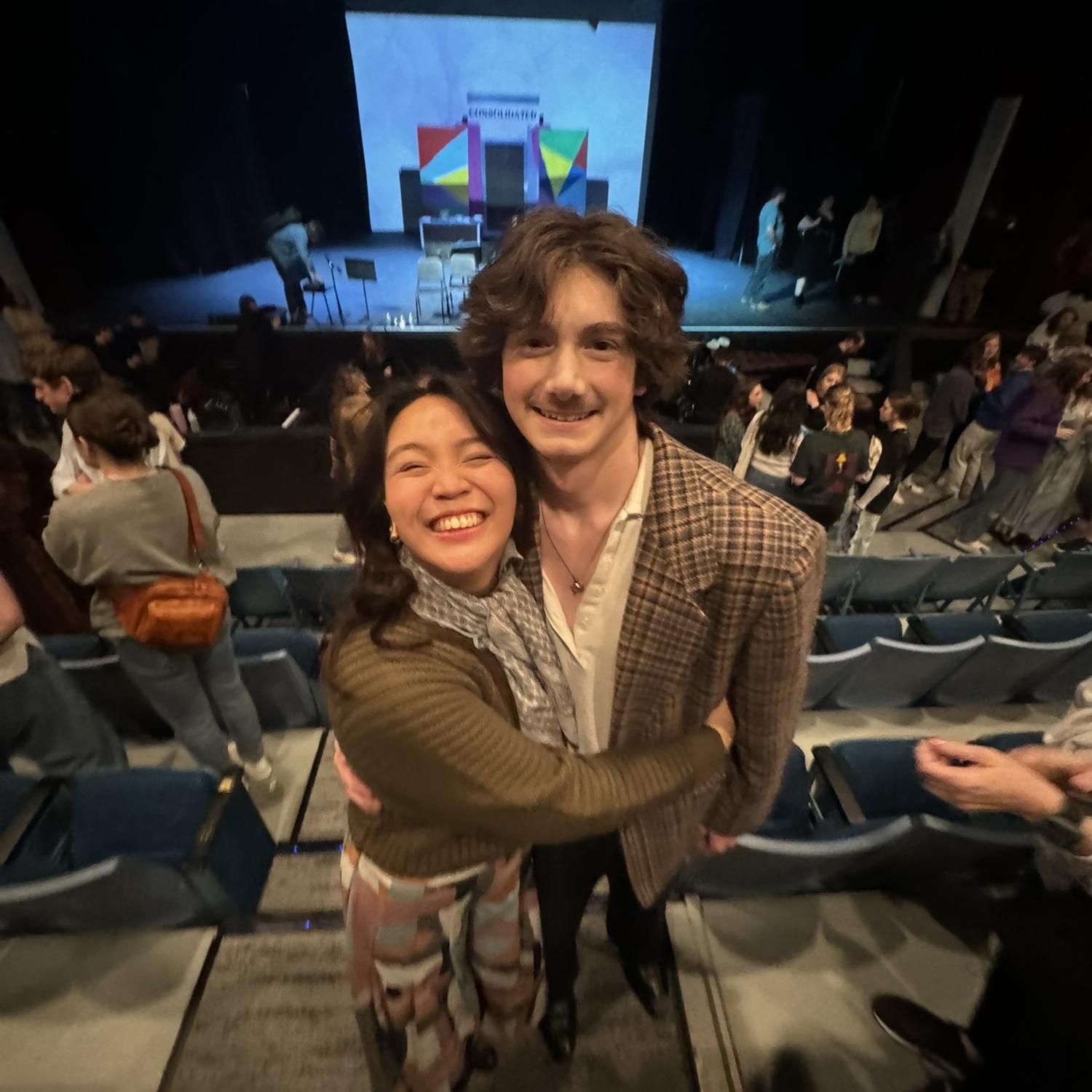 Our first musical together! (Sophia's first musical, Brayden's millionth)