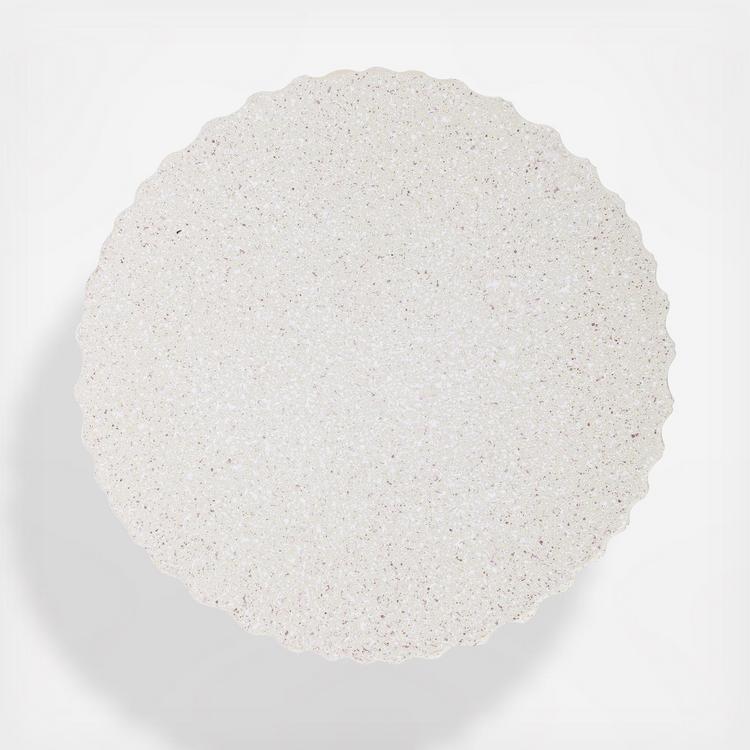 JONATHAN Y, Louisa Modern Art Deco Tambour Accent Table | Zola
