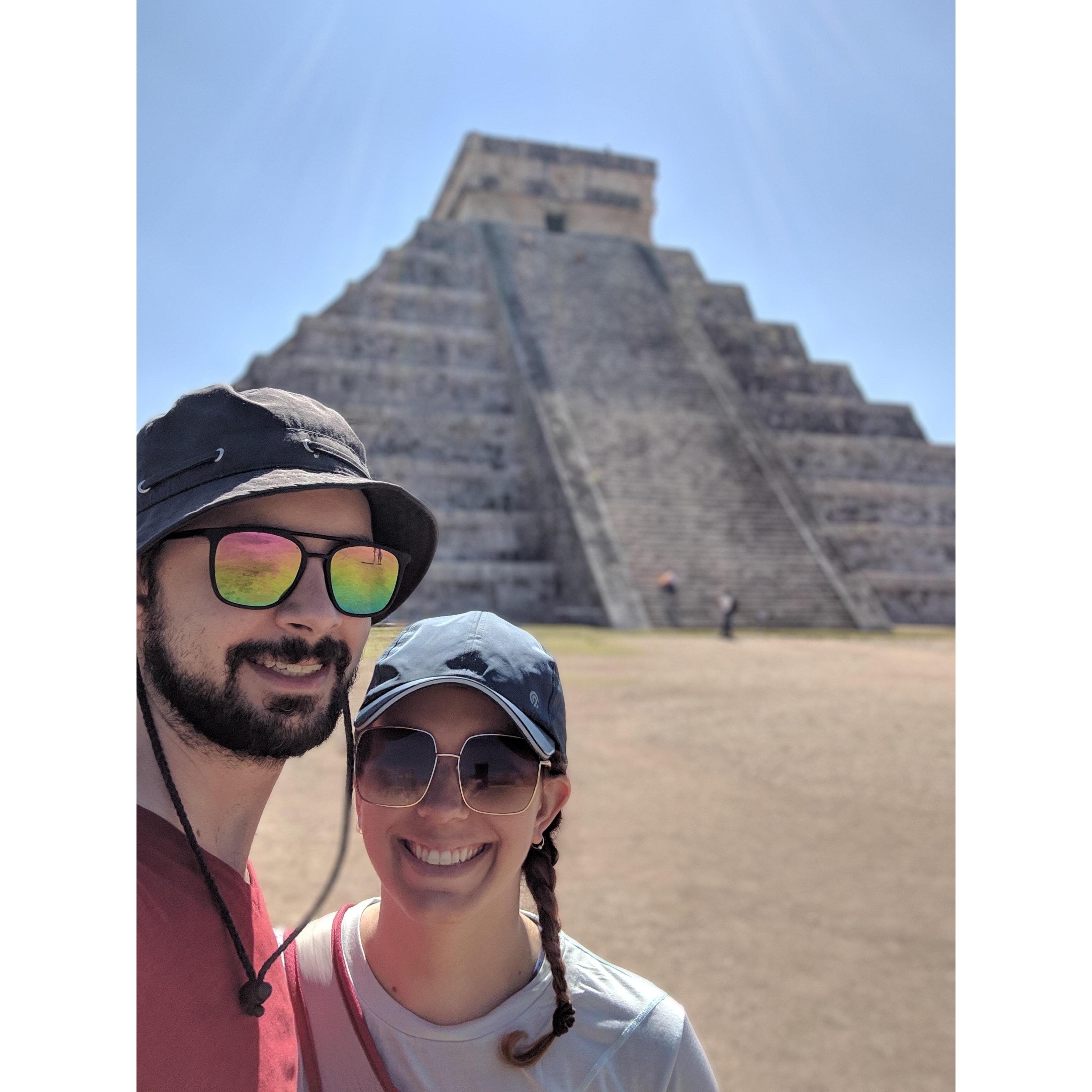 Visiting Chichen Itzá in Mexico