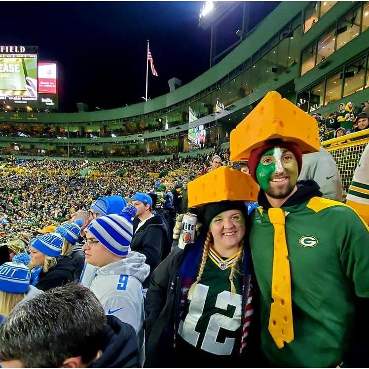 First of hopefully many Green Bay Packer's games!