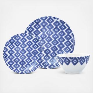 Santorini 3-Piece Place Setting, Service for 1