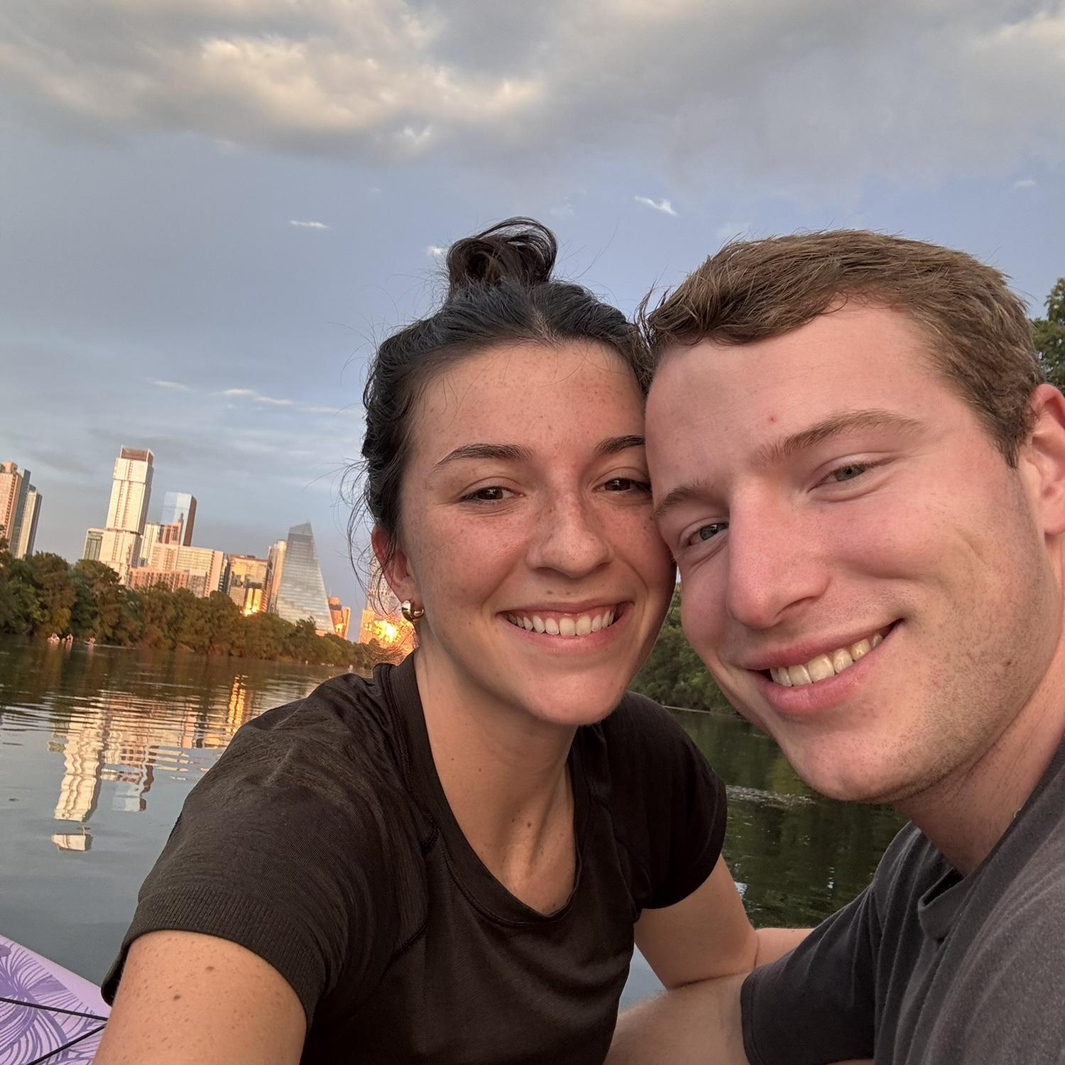 We moved to Austin! No more long distance!